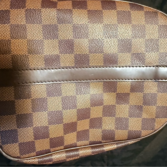 Louis Vuitton Brown Checkered Satchel - Picture 7 of 14